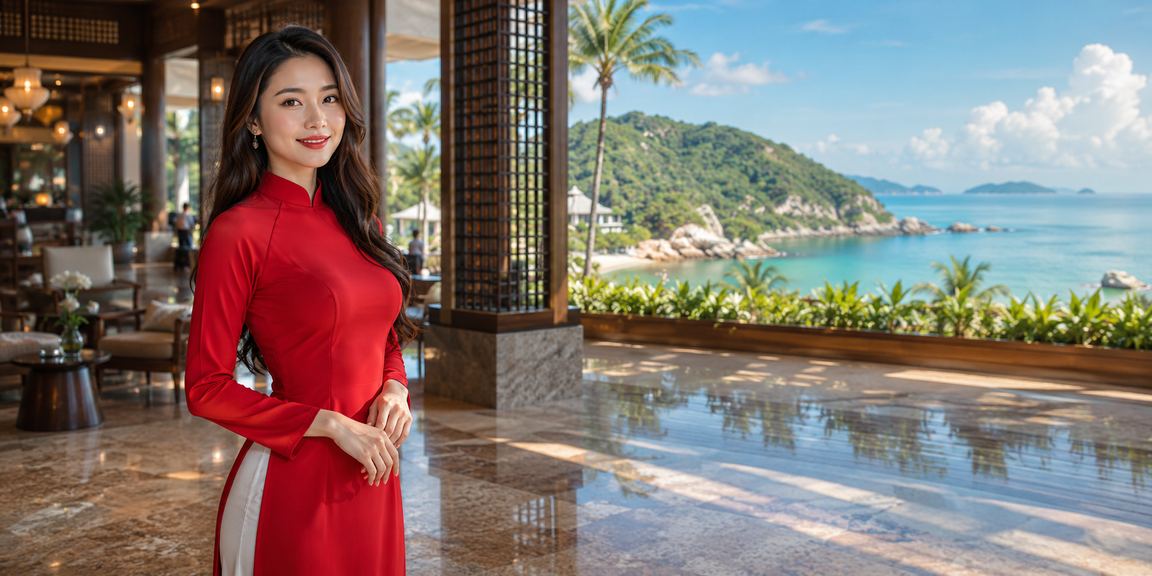 Phụ nữ mặc áo dài nhận bonus hoàn tiền tại Sa Pa